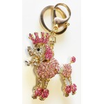 Crown Poodle Keychain